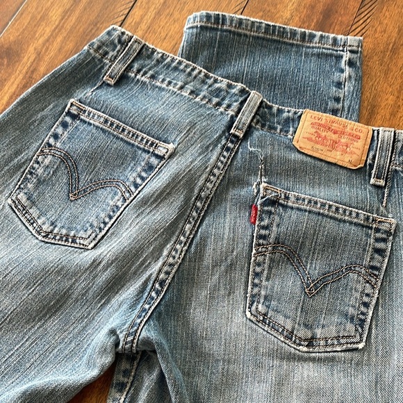 Levi's Denim - Vintage Levi’s 525 Nouveau low rise boot cut blue denim jeans size 6